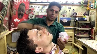 Man gets head massage of his life from Benny Sen.