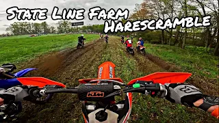 I Almost Went Over The Bars | CRA State Line Farm Harescramble 5-7-23
