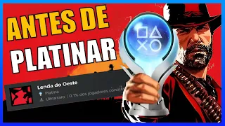 Platina Red Dead Redemption 2 - As Melhores Dicas para o Troféu de Platina e Conquistas