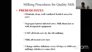 8. Hygienic and safe milk production practices......Part I