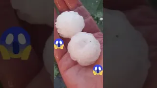 On Milan rained STONES from the Sky! Heavy hailstorm in Italy