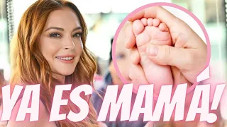 ¡Ya nació! LINDSAY LOHAN da la bienvenida a su primer hijo