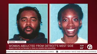 Police searching for armed & dangerous man who allegedly abducted woman on Detroit's west side