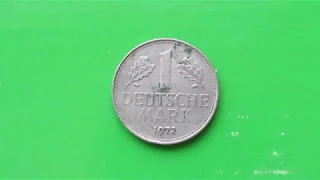 Монета.1 Марка.Германия.1972 год.