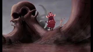 The Lion King 1½ Elephant Graveyard Scene