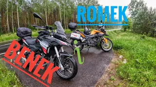 Turystyczne ćwiartki: Benelli TRK 251 i Romet ADV 250 ADVlog #18