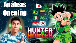 Reaction Opening Hunter X Hunter in 7 versions