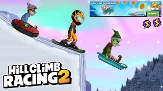 Hill Climb Racing 2 - CHRISTMAS 2023 NEW EVENT + COMMUNITY SHOWCASE #2 WALKTHROUGH