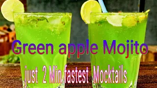 green apple mojito recipe# & vargin mojito recipe#refreshing mind#coll mind#restaurant mde