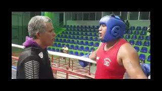 STEVEN CENTENO VS HORLING SUAREZ,+91 KG.FINAL ELIMN MGUA 1  COPA ALEXIS ARG, BOXEO,SAB 20 ABRIL 2024