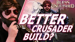 The BETTER Crusader Build for Bless Unleashed? | Cheatsheet | Crescent Moon