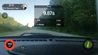 Caprice PPV 131mph trap speed.