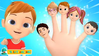 Daddy Finger, Mommy Finger | Finger Family Song + More Kindergarten Rhymes