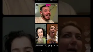 Instagram Live: Poland's Ochman with Ireland's Brooke and Albania's Ronela Hajati (21.04.2022)