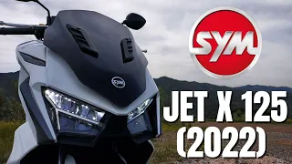 Sym Jet X 125 (2022) | Probefahrt, Walkaround, Soundcheck, 0 auf 100 (DEUTSCH) | VLOG 331