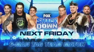 FULL MATCH - Roman Reigns, Ali & Shorty G vs. King Corbin, Ziggler & Roode: SmackDown, Nov. 22, 2019