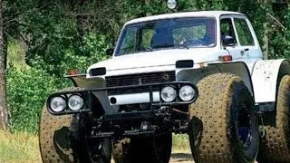 #1753. Lada 4x4 Niva with Axles from UAZ [RUSSIAN SUPER AUTO]