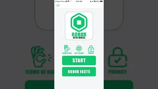 Robux Spin Wheel for Roblox - app overview