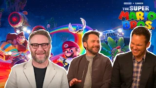 ‘Super Mario Bros’: Chris Pratt & Charlie Day on their ‘effort sounds’ as Mario and Luigi | Mashable