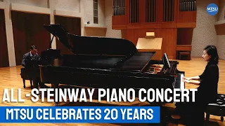 MTSU Celebrates 20 Years as an All-Steinway School with a Special Piano Concert