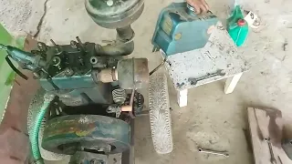 Flywheel jammed || Cause || Solution|| Indian set pump set || @bishnugupta9111