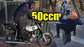 50ccm Simson-WHEELIES Technik für JEDEN! || Selbstexperiment: Challenge #08