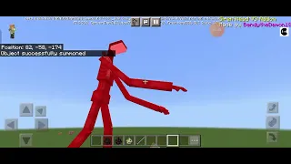 Just having fun with Siren head V3 [Minecraft PE]