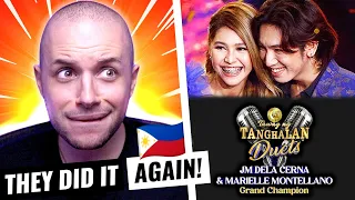 JM Dela Cerna & Marielle Montellano WON TNT DUETS! My heart will go on | HONEST REACTION