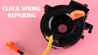 Repairing Clock Spring Toyota hilux ||#shortvideos