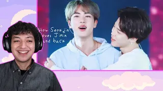 How Seokjin Loves Jimin and Back - Reaction