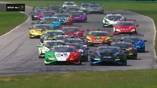 Race 1 – 2022 Lamborghini Super Trofeo Cup At VIRginia International Raceway