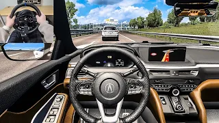 2023 Acura MDX - Euro Truck Simulator 2 [Steering Wheel Gameplay]