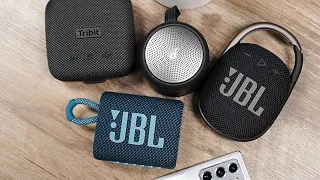 JBL Clip 4 Vs JBL Go 3 Vs Soundcore Mini 3 Vs Tribit Stormbox Micro