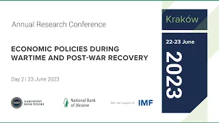 Annual research conference | Economic Policies during Wartime and Post-War Recovery | Day 2