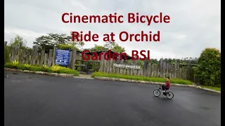 Aeidil FPV - Day 64  |  Cinematic Bicycle Ride at Orchid Garden BSI  |  FPV Drone