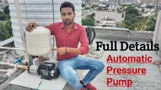 Automatic Pressure Pump for Home || Crompton pressure pump ||