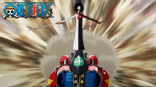 "Drive Me Closer, I Want to Hit Her With My Sword!" | One Piece
