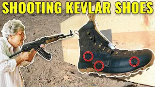 Are indestructible kevlar shoes bulletproof? Naglev Combat