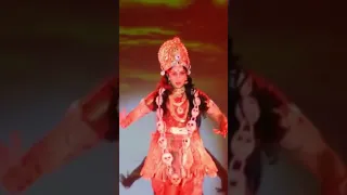 Hema Malini's Mesmerizing Mahisasur Mardini Dance Drama | Durga Puja Mumbai 2018 #shorts