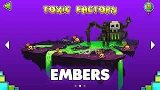 Geometry Dash World - "Embers" 100% Complete | GuitarHeroStyles