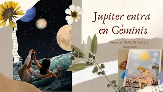 Júpiter entra en la casa de los Gemelos 👯#jupiteringemini