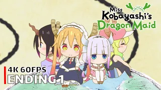 Miss Kobayashi's Dragon Maid - Ending 1 [4K 60FPS | Creditless | CC]