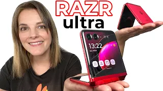 TODO pantalla!!!🦄 Motorola RAZR 40 ULTRA un PLEGABLE único