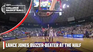 Lance Jones HEAVES a DEEP buzzer-beating 3 to cap off Purdue's 1st half 😤 | ESPN College Basketball