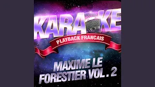 Passer Ma Route — Karaoké Playback Avec Choeurs — Rendu Célèbre Par Maxime Le Forestier