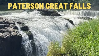 Paterson Great Falls Tour 2023 , New Jersey | Largest Waterfalls in USA | National Historical Park