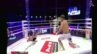 Ante Delija slomijo nogu na pola (Cro Cop Team)