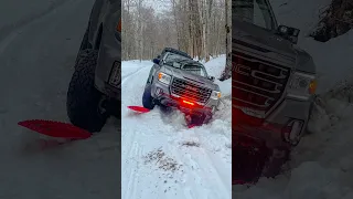 Canyon AT4 Overlander stuck in snow? #overland #adventure #truck #4x4 #snow #gmc #offroad