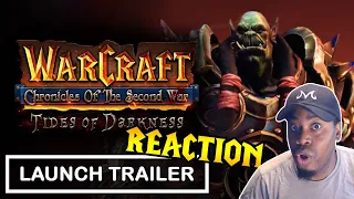 FOR THE HORDE! Warcraft: Chronicles of the Second War - Launch Trailer Reaction