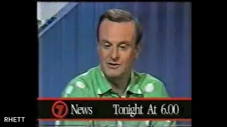 Newsbreak announcing the death of Australian musician Peter Allen.